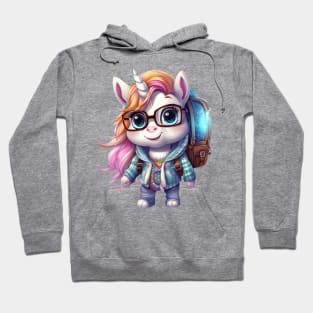 Back To School Unicorn Hoodie